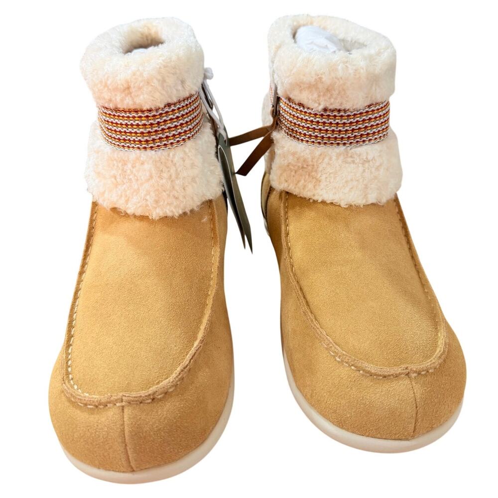 NEW Revitalign Women's Siesta Frosty Chukka Boot Tan Size 9